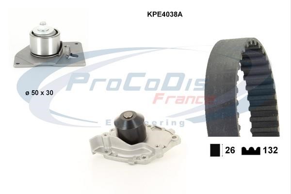  KPE4038A TIMING BELT KIT WITH WATER PUMP KPE4038A