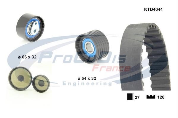 Procodis France KTD4044 Timing Belt Kit KTD4044