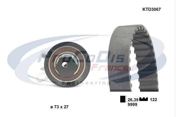 Procodis France KTD3067 Timing Belt Kit KTD3067