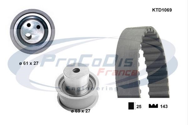 Procodis France KTD1069 Timing Belt Kit KTD1069