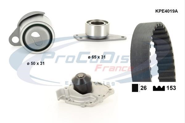  KPE4019A TIMING BELT KIT WITH WATER PUMP KPE4019A