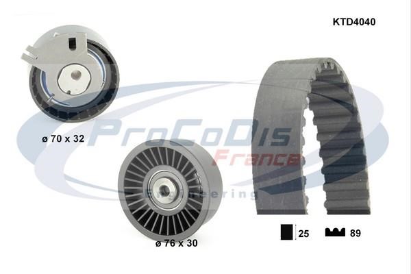 Procodis France KTD4040 Timing Belt Kit KTD4040