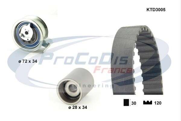 Procodis France KTD3005 Timing Belt Kit KTD3005