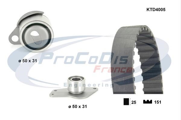 Procodis France KTD4005 Timing Belt Kit KTD4005