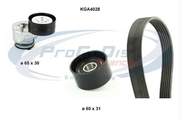 Procodis France KGA4028 Drive belt kit KGA4028