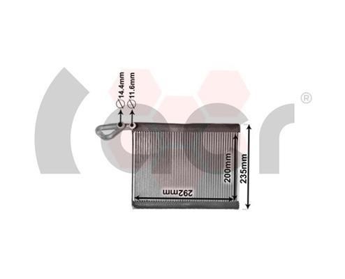 ACR 310186 High-/Low Pressure Line, air conditioning 310186