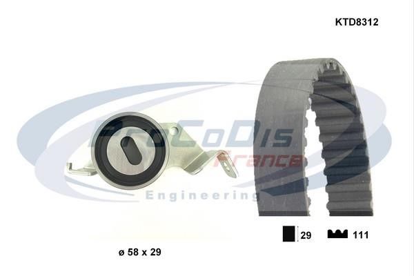Procodis France KTD8312 Timing Belt Kit KTD8312