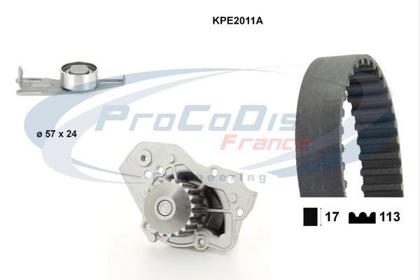 KPE2011A TIMING BELT KIT WITH WATER PUMP KPE2011A
