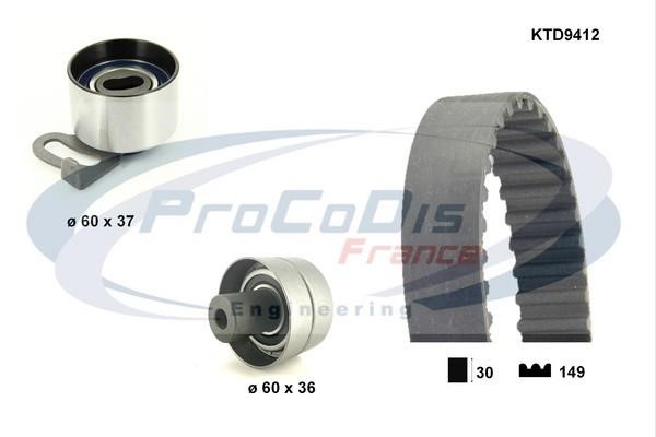 Procodis France KTD9412 Timing Belt Kit KTD9412