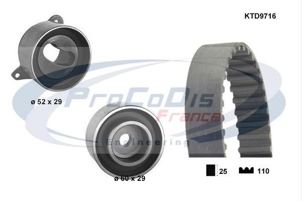 Procodis France KTD9716 Timing Belt Kit KTD9716