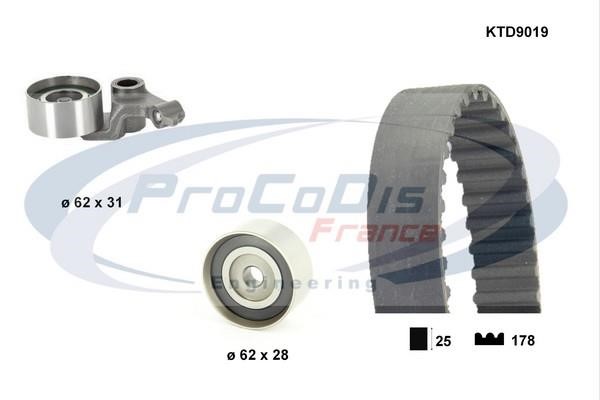 Procodis France KTD9019 Timing Belt Kit KTD9019