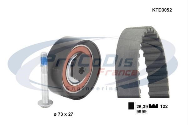 Procodis France KTD3052 Timing Belt Kit KTD3052