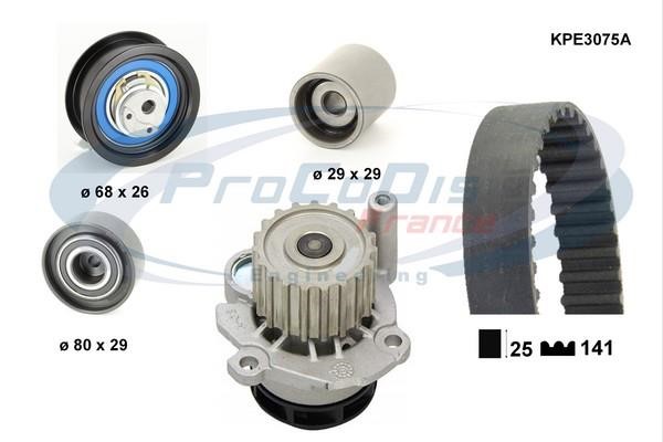 Procodis France KPE3075A TIMING BELT KIT WITH WATER PUMP KPE3075A