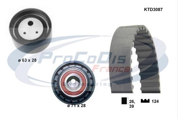 Procodis France KTD3087 Timing Belt Kit KTD3087