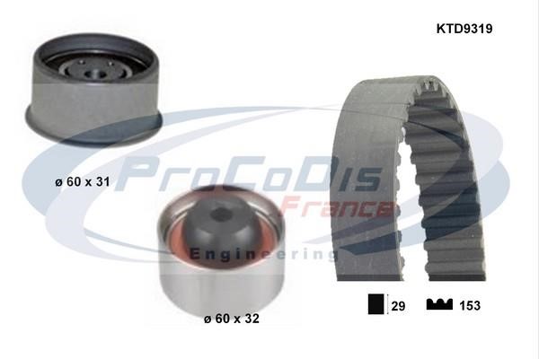 Procodis France KTD9319 Timing Belt Kit KTD9319