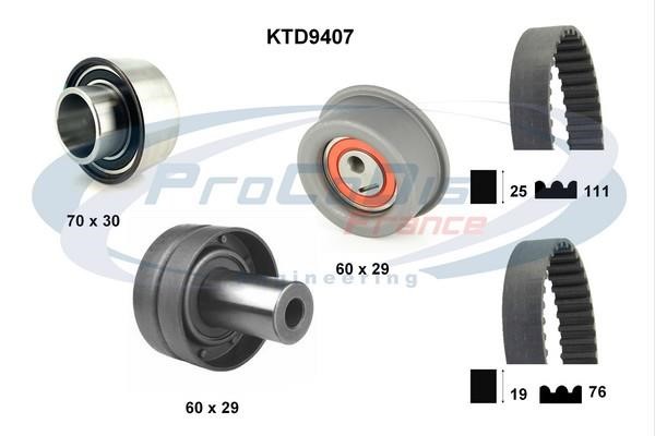 Procodis France KTD9407 Timing Belt Kit KTD9407