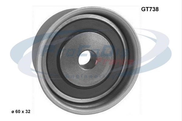 Procodis France GT738 Tensioner pulley, timing belt GT738