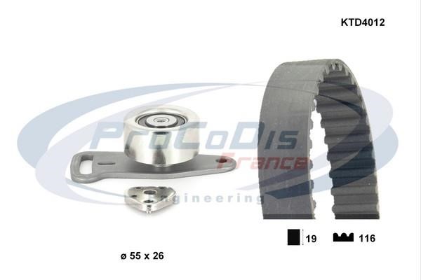 Procodis France KTD4012 Timing Belt Kit KTD4012
