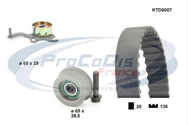Procodis France KTD6007 Timing Belt Kit KTD6007