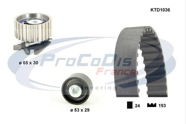 Procodis France KTD1036 Timing Belt Kit KTD1036
