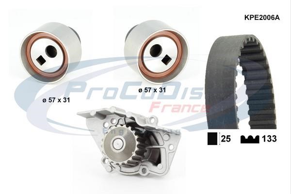  KPE2006A TIMING BELT KIT WITH WATER PUMP KPE2006A