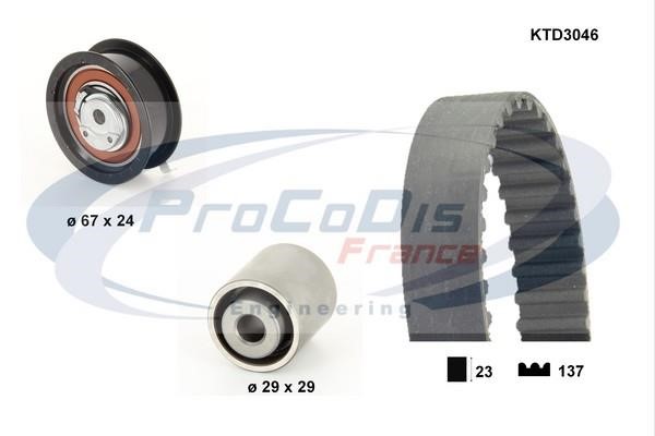 Procodis France KTD3046 Timing Belt Kit KTD3046