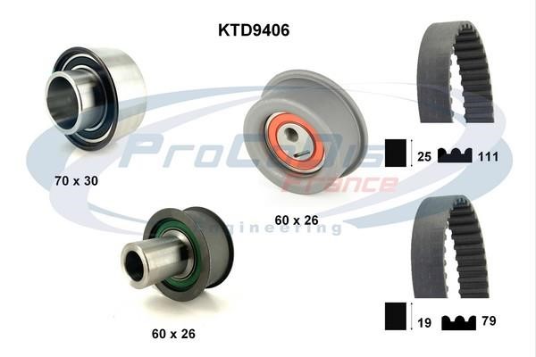 Procodis France KTD9406 Timing Belt Kit KTD9406