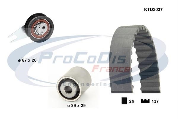 Procodis France KTD3037 Timing Belt Kit KTD3037