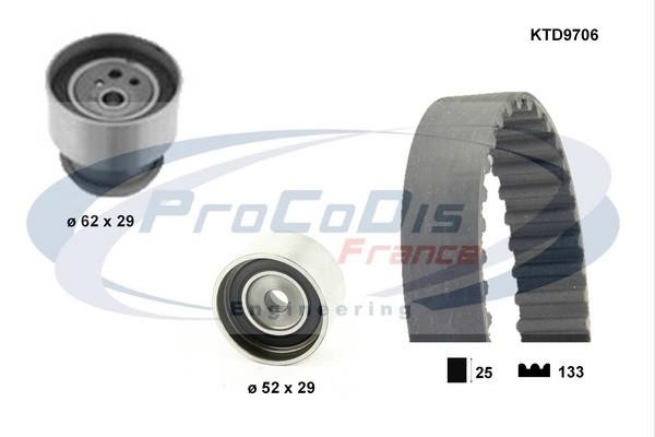 Procodis France KTD9706 Timing Belt Kit KTD9706