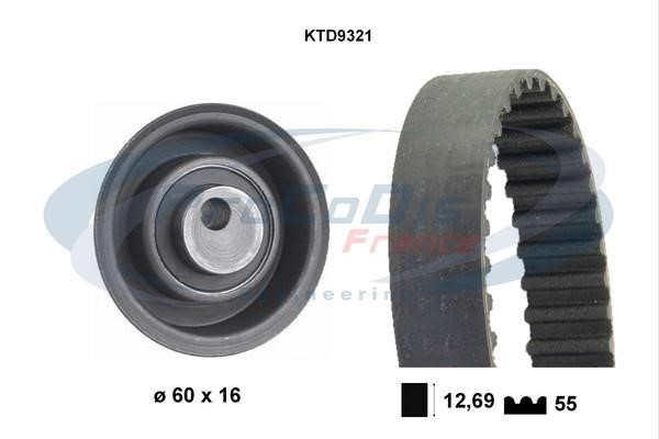 Procodis France KTD9321 Timing Belt Kit KTD9321