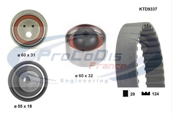 Procodis France KTD9337 Timing Belt Kit KTD9337