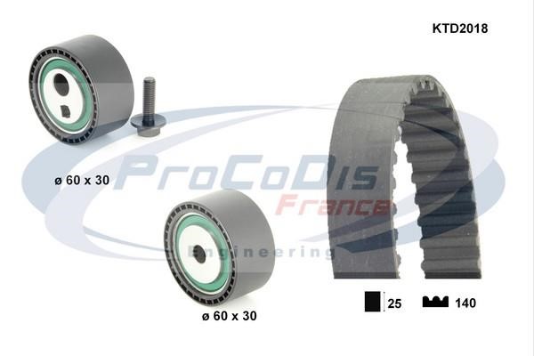 Procodis France KTD2018 Timing Belt Kit KTD2018