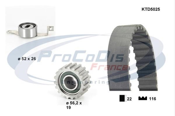 Procodis France KTD5025 Timing Belt Kit KTD5025