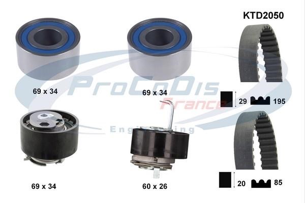 Procodis France KTD2050 Timing Belt Kit KTD2050