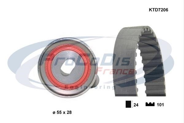 Procodis France KTD7206 Timing Belt Kit KTD7206
