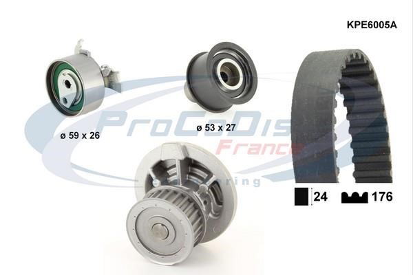  KPE6005A TIMING BELT KIT WITH WATER PUMP KPE6005A