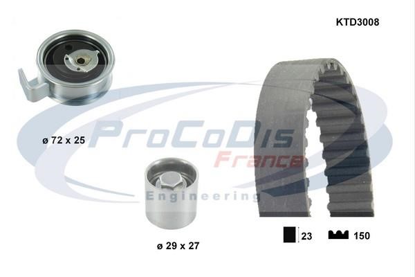 Procodis France KTD3008 Timing Belt Kit KTD3008