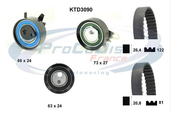 Procodis France KTD3090 Timing Belt Kit KTD3090