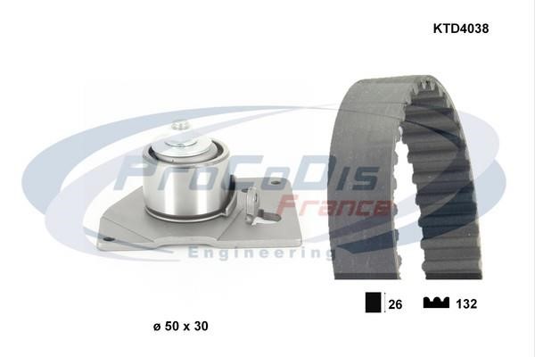 Procodis France KTD4038 Timing Belt Kit KTD4038
