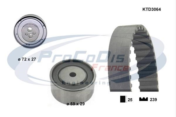 Procodis France KTD3064 Timing Belt Kit KTD3064