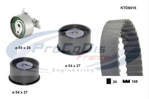 Procodis France KTD6015 Timing Belt Kit KTD6015