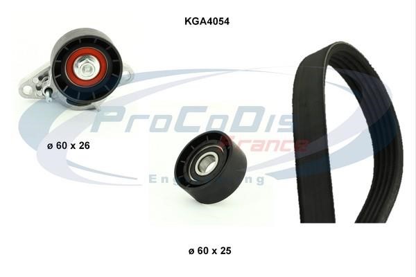 Procodis France KGA4054 Drive belt kit KGA4054