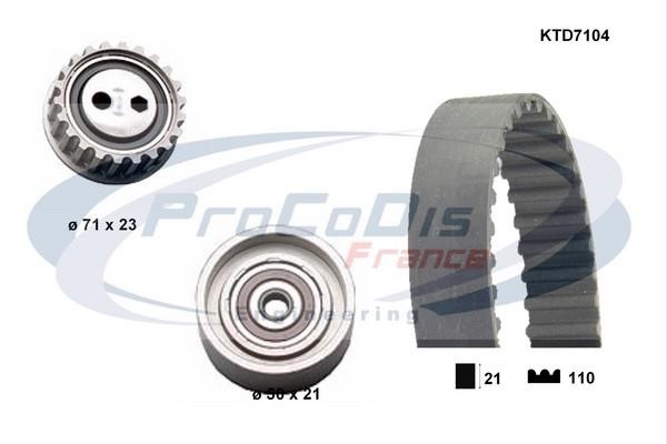 Procodis France KTD7104 Timing Belt Kit KTD7104