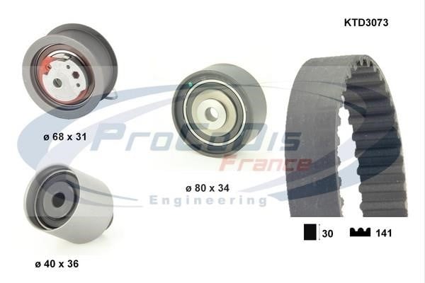 Procodis France KTD3073 Timing Belt Kit KTD3073