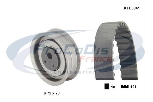 Procodis France KTD3041 Timing Belt Kit KTD3041