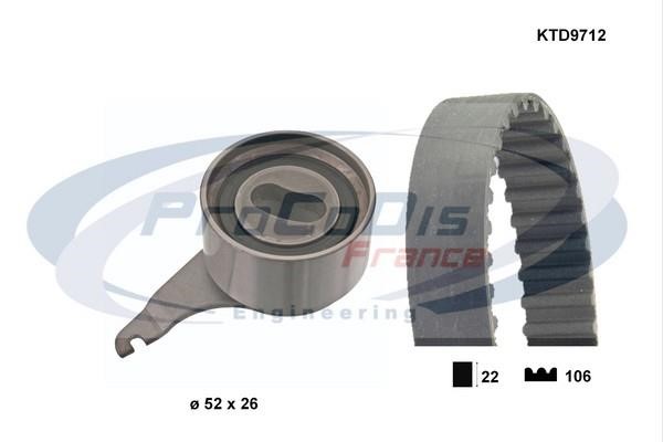Procodis France KTD9712 Timing Belt Kit KTD9712