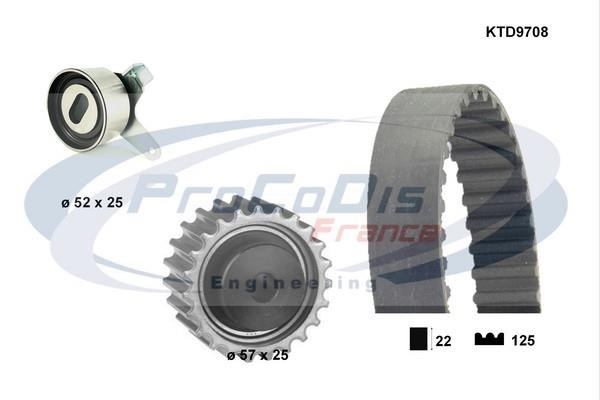 Procodis France KTD9708 Timing Belt Kit KTD9708