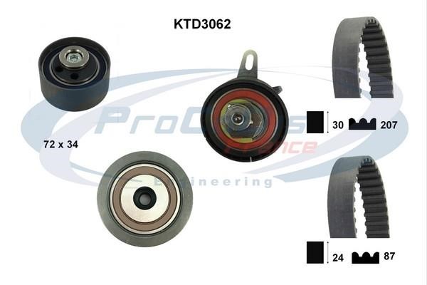 Procodis France KTD3062 Timing Belt Kit KTD3062