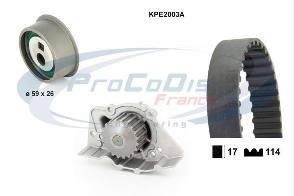  KPE2003A TIMING BELT KIT WITH WATER PUMP KPE2003A