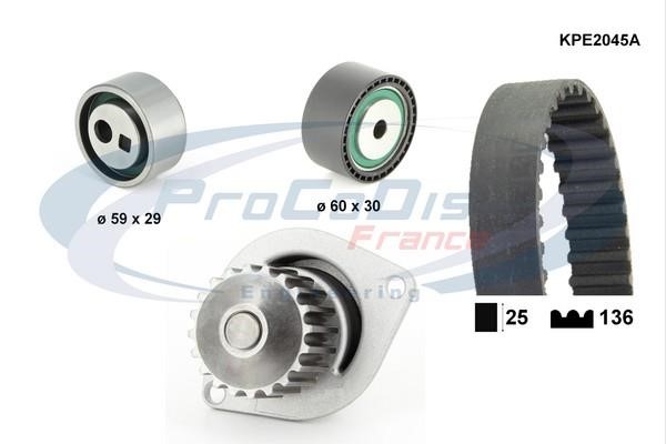  KPE2045A TIMING BELT KIT WITH WATER PUMP KPE2045A